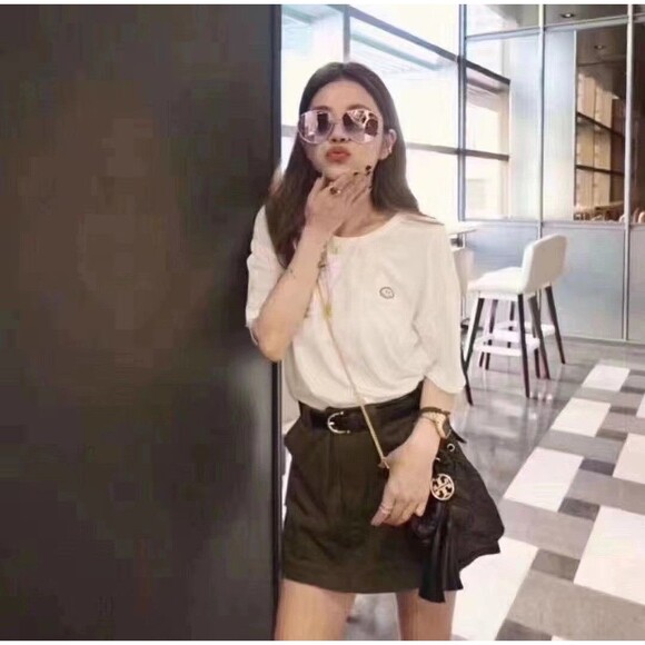 Tory Burch Fleming Mini Soft Quilted Leather Bucket Bag Crossbody Black Gold NWT - Picture 11 of 16